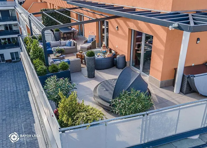 公寓 Buekk Penthouse, Panorama Jacuzzival *
