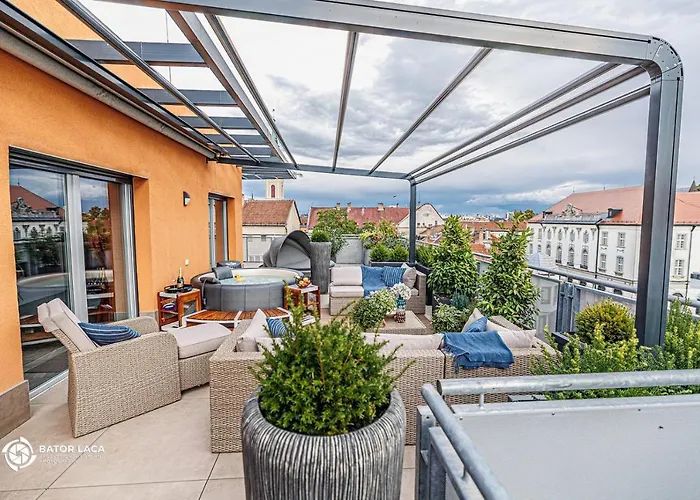 Buekk Penthouse, Panorama Jacuzzival Daire *