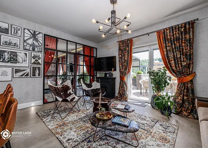 公寓 Buekk Penthouse, Panorama Jacuzzival 米什科尔茨