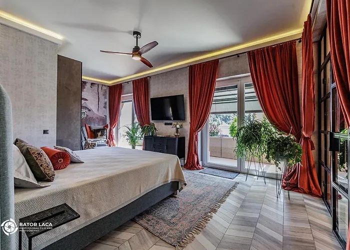 公寓 Buekk Penthouse, Panorama Jacuzzival 米什科尔茨