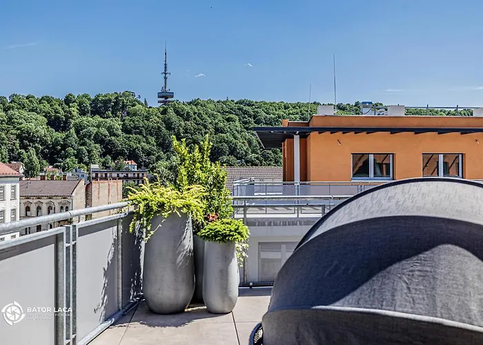 Buekk Penthouse, Panorama Jacuzzival Daire